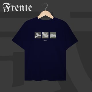 Nome do produto Camiseta Plus Size - Mão de vaca | Arte no peito