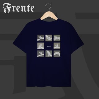 Nome do produto Camiseta Plus Size - Mão de vaca | Arte no peito