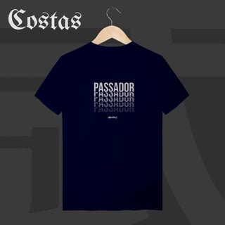 Nome do produto Camiseta T-Shirt - Passador | Arte nas costas