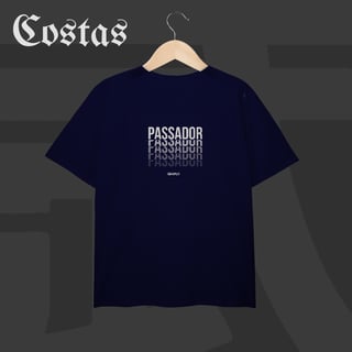 Nome do produto Camiseta Plus Size - Passador | Arte nas costas