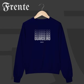 Nome do produto Camiseta Moletom Fechado - Guardeiro | Arte no peito