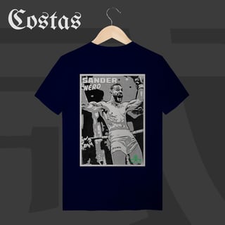 Nome do produto Camiseta T-shirt - Sander Nerd | Arte nas costas