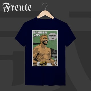Nome do produto Camiseta T-shirt - Ninguém vence uma pessoa feliz | Arte no peito