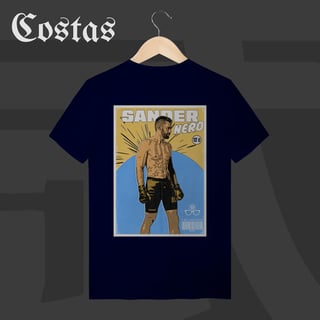 Nome do produto Camiseta T-Shirt - Sander Nerd | Arte nas costas