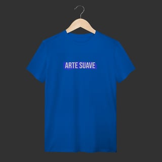 Nome do produto Camiseta T-Shirt - Arte suave faixa azul