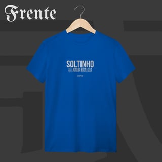 Nome do produto Camiseta T-Shirt - Soltinho | Arte no peito