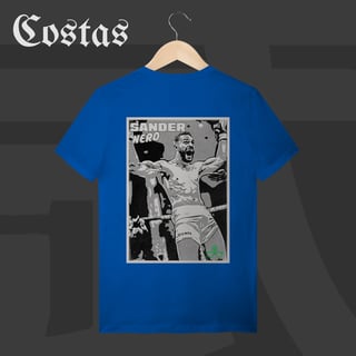 Nome do produto Camiseta T-shirt - Sander Nerd | Arte nas costas