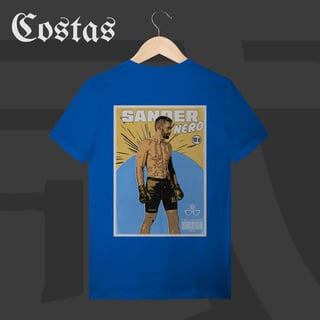 Nome do produto Camiseta T-Shirt - Sander Nerd | Arte nas costas