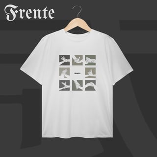 Nome do produto Camiseta Plus Size - Mão de vaca | Arte no peito