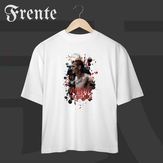 Nome do produto Camiseta Oversized - TRG Violence and Blood | Arte no peito