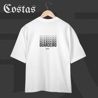 Nome do produto Camiseta Oversized - Guardeiro | Arte nas costas