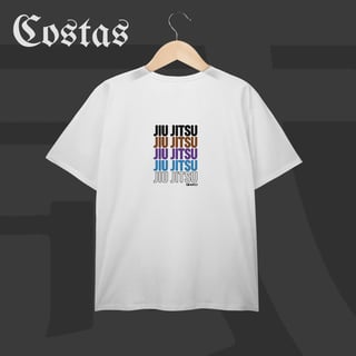 Nome do produto Camiseta Plus Size - Jiu-Jitsu Ranks | Arte nas costas