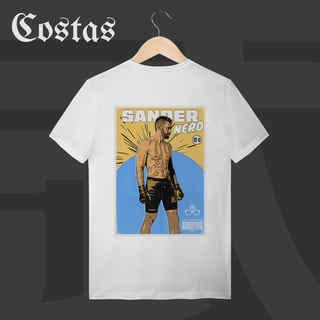 Nome do produto Camiseta T-Shirt - Sander Nerd | Arte nas costas