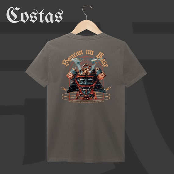 Camiseta Estonada - Senran no Wise | Arte nas costas