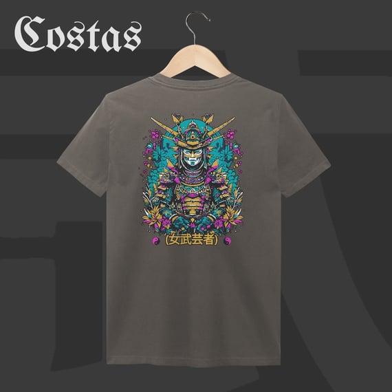 Camiseta Estonada - Bugeisha | Arte nas costas