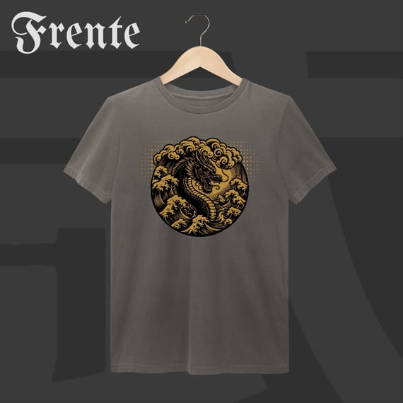 Camiseta Estonada - Sea Dragon | Arte no peito