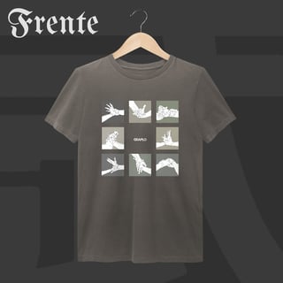 Camiseta Estonada - Mão de vaca | Arte no peito