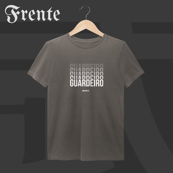 Camiseta Estonada - Guardeiro | Arte no peito
