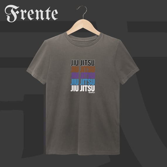 Camiseta Estonada - Jiu-Jitsu Ranks | Arte no peito