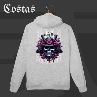 Nome do produto Moletom Canguru - Death Blossom | Arte nas costas