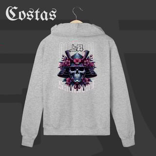 Nome do produto Moletom Zíper - Death Blossom | Arte nas costas