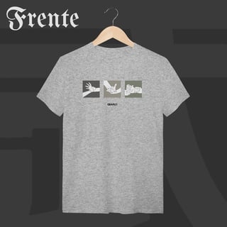 Nome do produto Camiseta T-shirt - Mão de vaca | Arte no peito