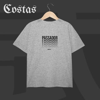 Nome do produto Camiseta Plus Size - Passador | Arte nas costas