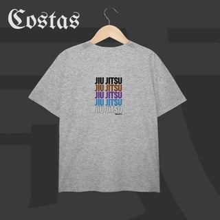 Nome do produto Camiseta Plus Size - Jiu-Jitsu Ranks | Arte nas costas