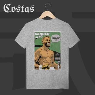 Nome do produto Camiseta T-Shirt - Ninguém vence uma pessoa feliz | Arte nas costas