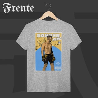 Nome do produto Camiseta T-Shirt - Sander Nerd | Arte no peito