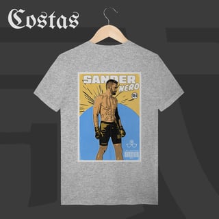 Nome do produto Camiseta T-Shirt - Sander Nerd | Arte nas costas