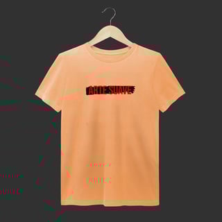 Nome do produto Camiseta Estonada - Arte suave faixa preta