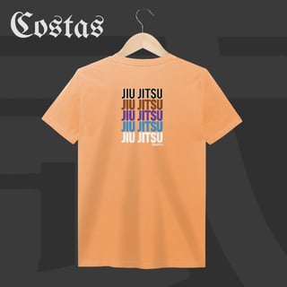 Nome do produto Camiseta Estonada - Jiu-Jitsu Ranks | Arte nas costas