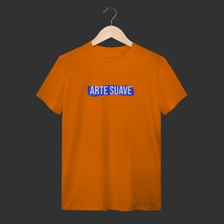 Nome do produto Camiseta T-Shirt - Arte suave faixa azul