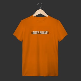 Nome do produto Camiseta T-Shirt - Arte suave faixa marrom