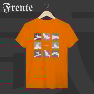 Nome do produto Camiseta T-Shirt - Mão de vaca | Arte no peito