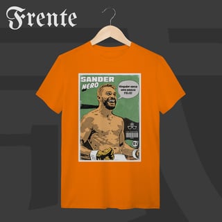 Nome do produto Camiseta T-shirt - Ninguém vence uma pessoa feliz | Arte no peito