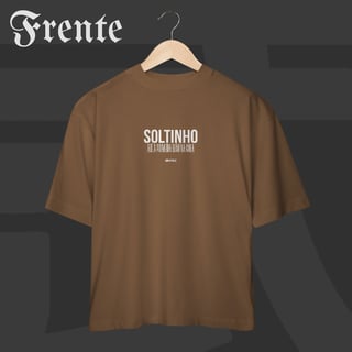 Nome do produto Camiseta Oversized - Soltinho | Arte no peito