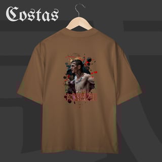 Nome do produto Camiseta Oversized - TRG Violence and Blood Coreano | Arte nas costas