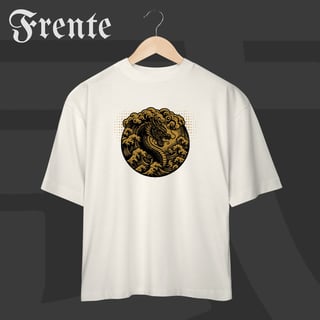 Nome do produto Camiseta Oversized - Sea Dragon | Arte no peito