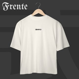 Nome do produto Camiseta Oversized - Graplo | Arte no peito