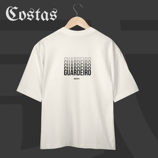 Nome do produto Camiseta Oversized - Guardeiro | Arte nas costas