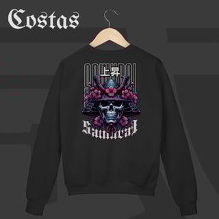 Nome do produto Moletom Fechado - Death Blossom | Arte nas costas