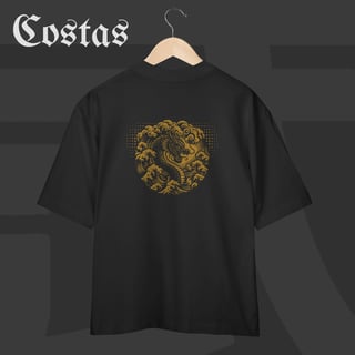 Camiseta Oversized - Sea Dragon | Arte nas costas