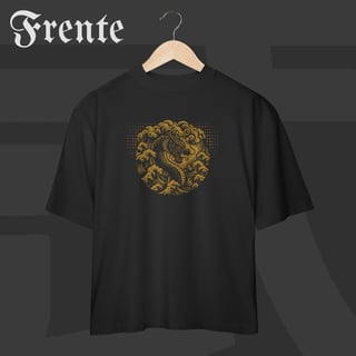Camiseta Oversized - Sea Dragon | Arte no peito