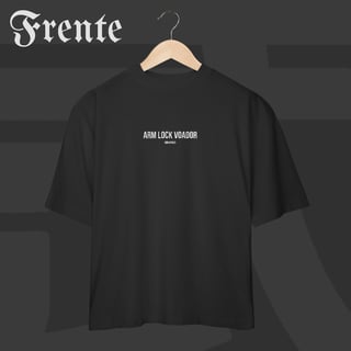 Nome do produto Camiseta Oversized - Arm Lock Voador | Arte no peito