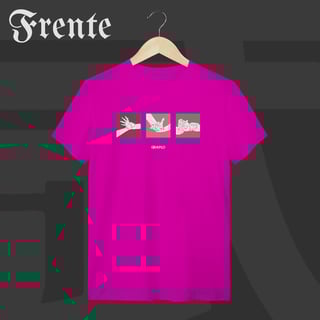 Nome do produto Camiseta T-shirt - Mão de vaca | Arte no peito