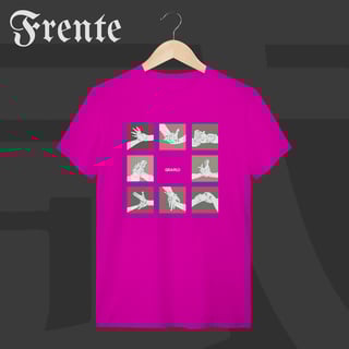 Nome do produto Camiseta T-Shirt - Mão de vaca | Arte no peito