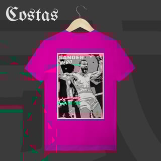 Nome do produto Camiseta T-shirt - Sander Nerd | Arte nas costas