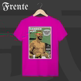 Nome do produto Camiseta T-shirt - Ninguém vence uma pessoa feliz | Arte no peito